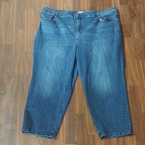 Lane Bryant High Rise Girfriend Straight Jeans